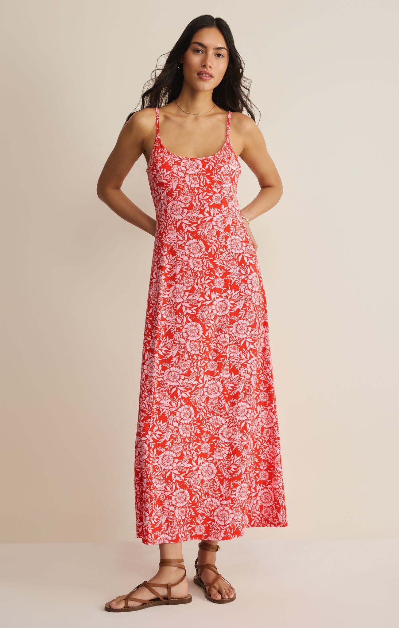 Charisma Ona Floral Midi Dress