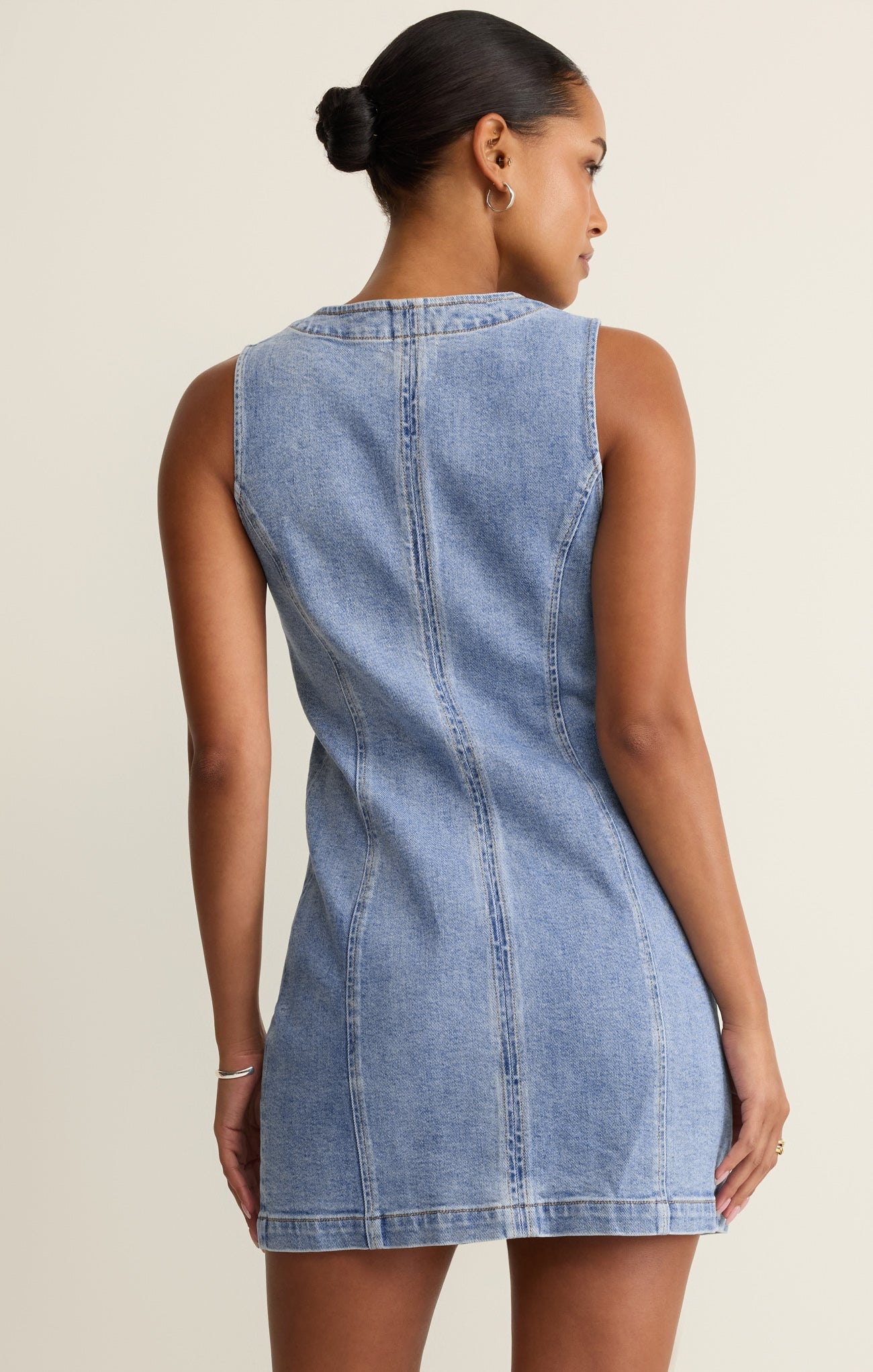 Jolie Denim Mini Dress
