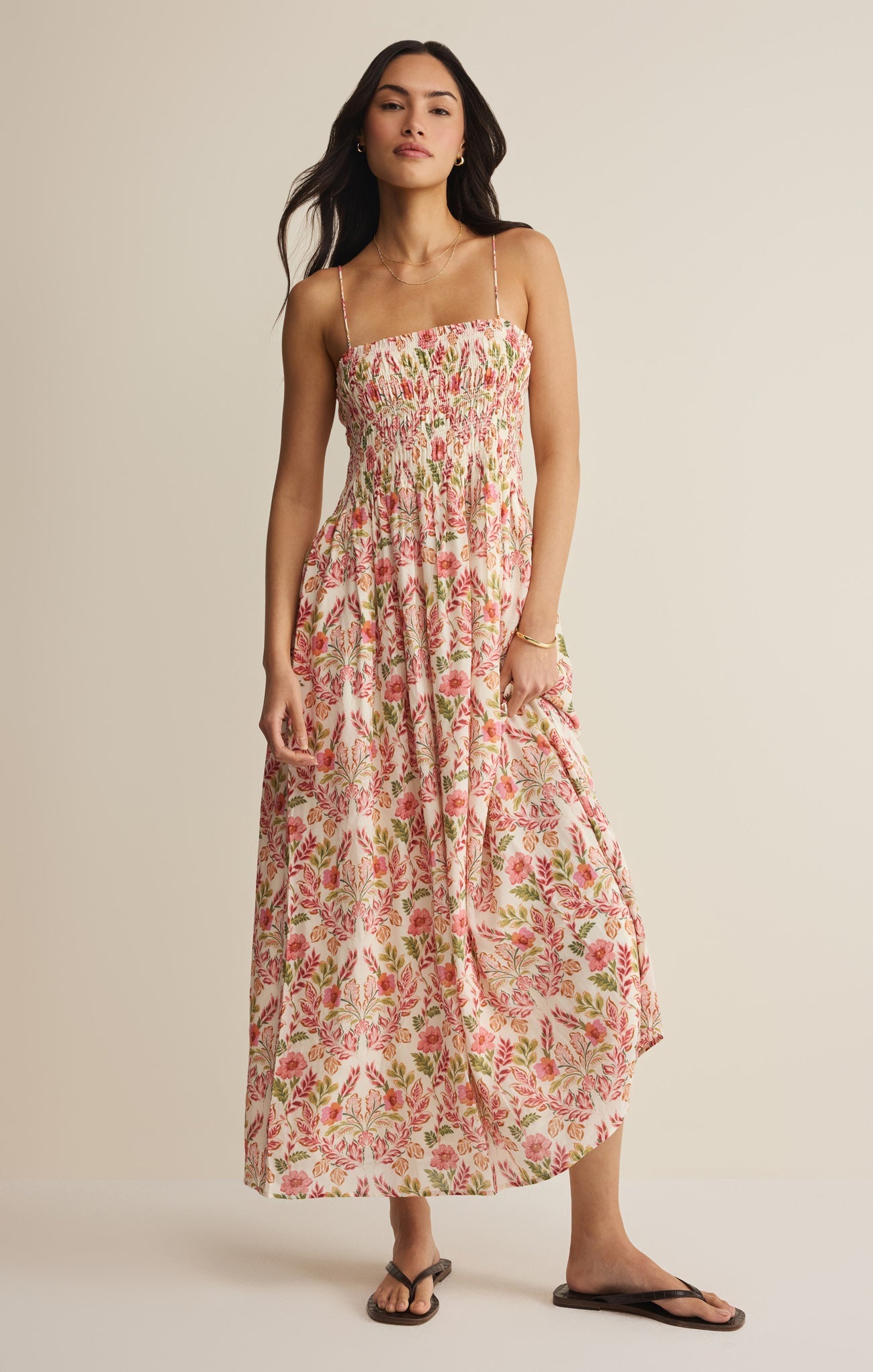 Cornelia Ami Floral Maxi Dress