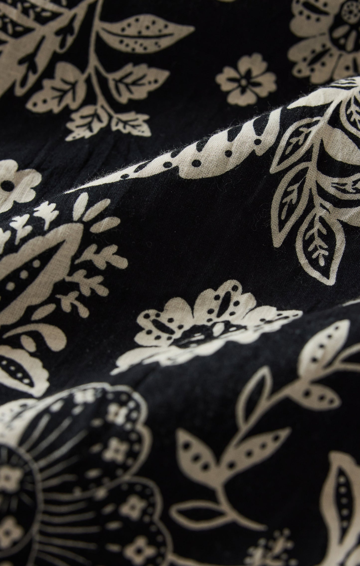 Viento Luz Floral Midi Dress