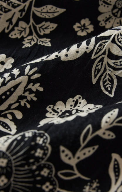 Viento Luz Floral Midi Dress